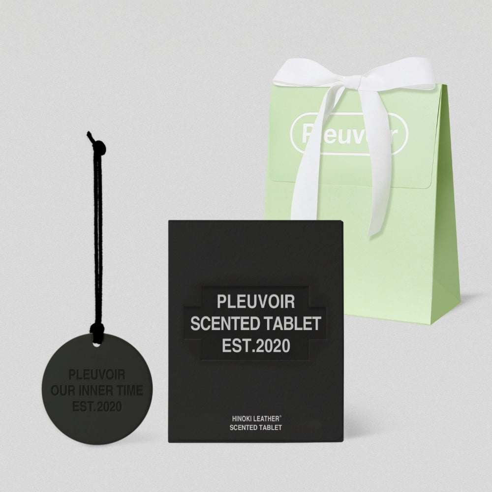 PLEUVOIR HINOKI LEATHER Scented Tablet