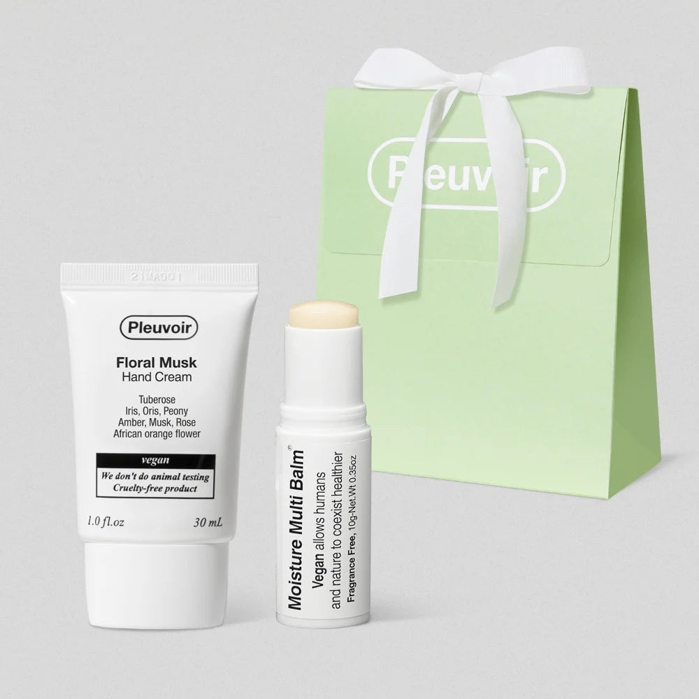 FLORAL MUSK Hand Cream & Multi Balm Set