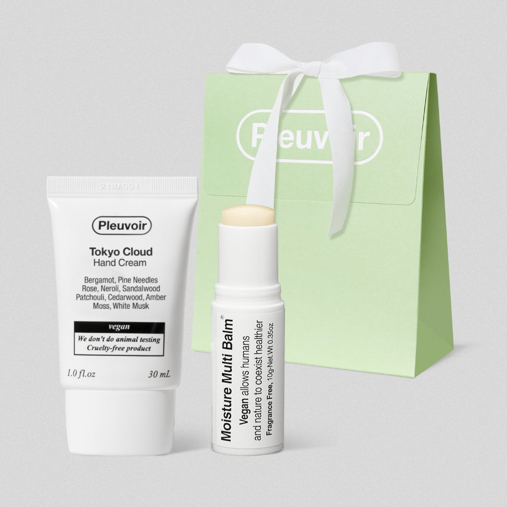 PLEUVOIR TOKYO CLOUD Hand Cream & Multi Balm Set