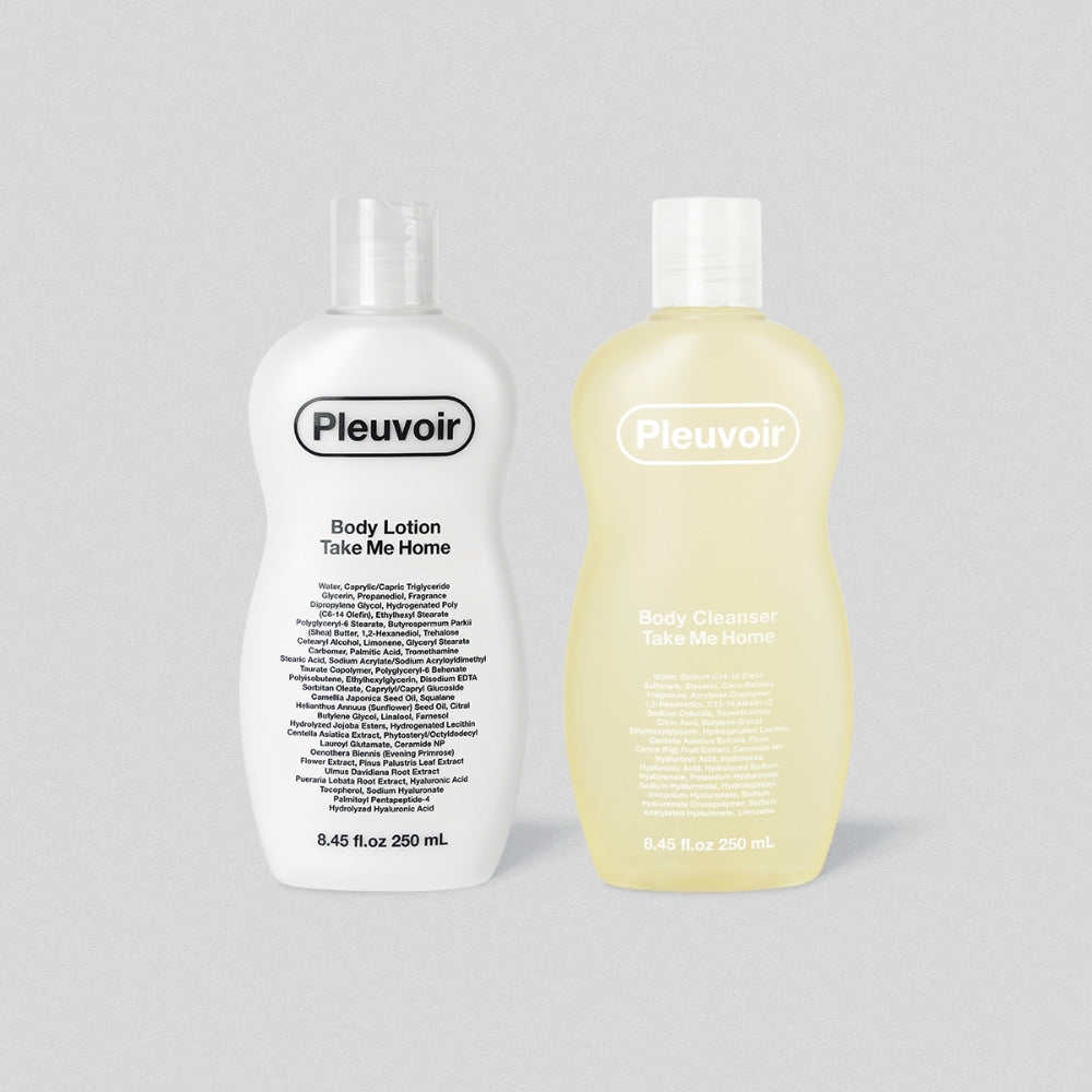 THE WHITE COLLECTION TAKE ME HOME Body Lotion & Body Cleanser 250ml x 2