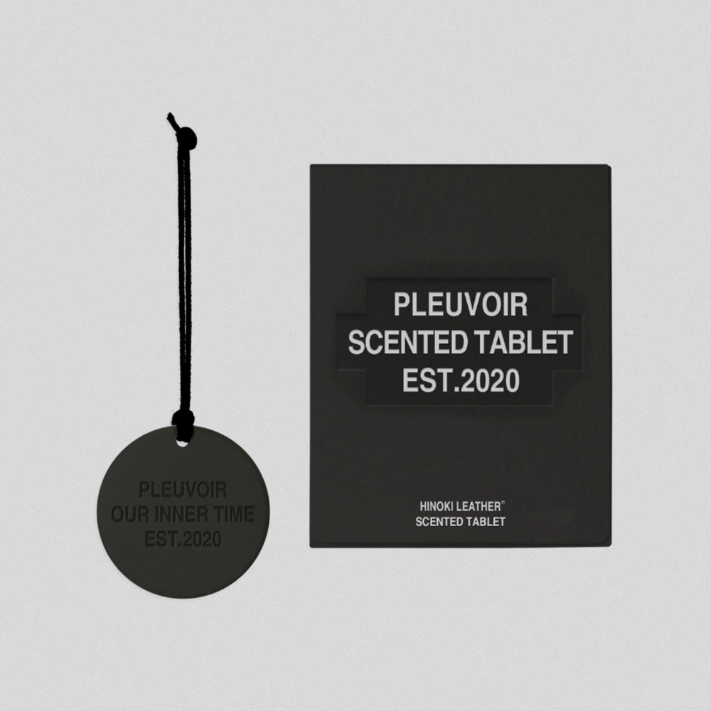PLEUVOIR HINOKI LEATHER Scented Tablet