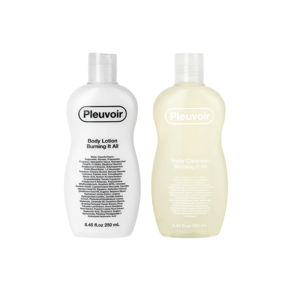 Pleuvoir Mix & Match Body Care Set – Lotion & Cleanser Duo (Choose any 2)