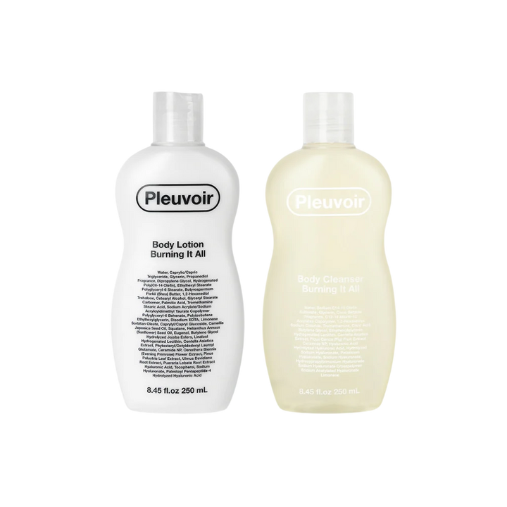 Pleuvoir Mix & Match Body Care Set – Lotion & Cleanser Duo (Choose any 2)