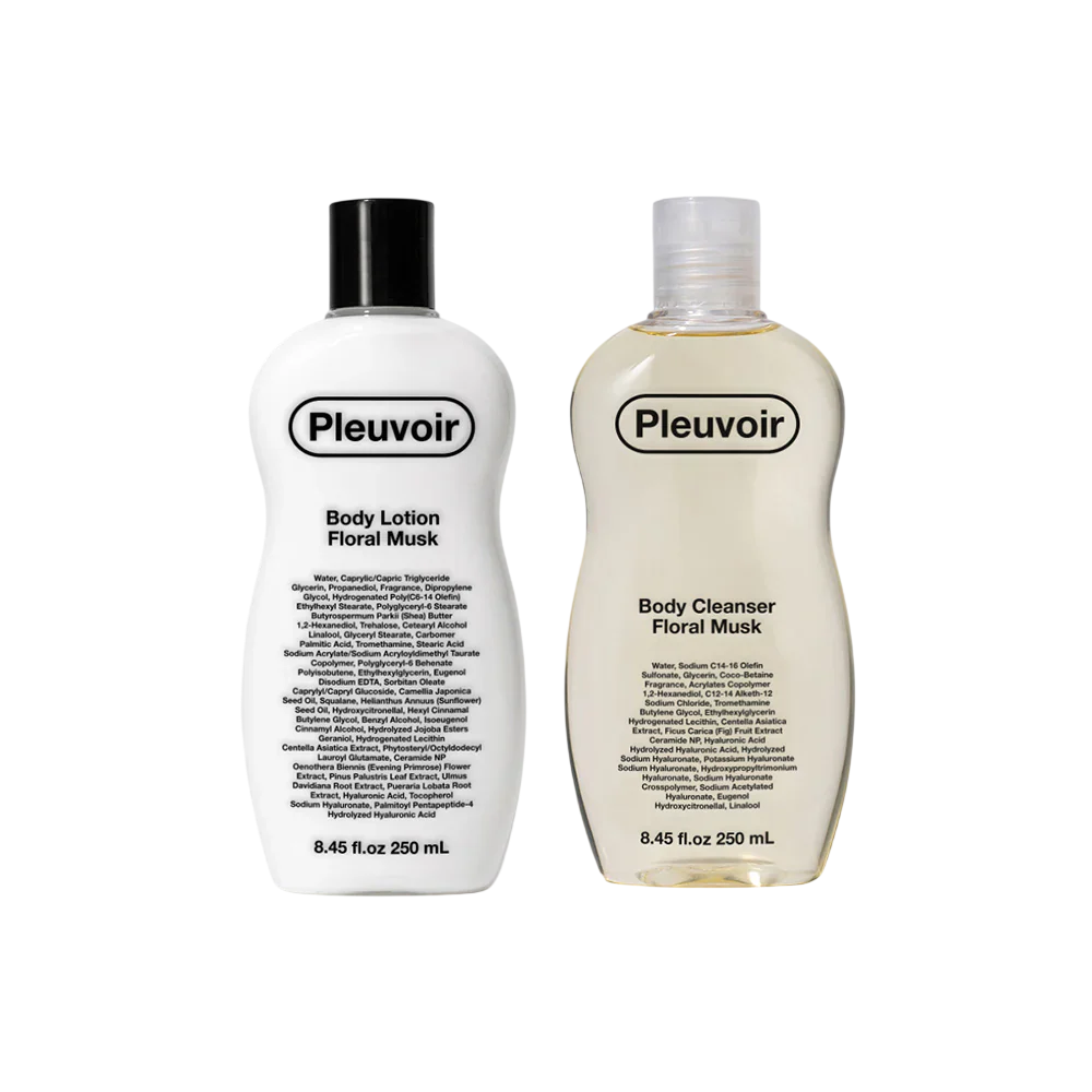 Pleuvoir Mix & Match Body Care Set – Lotion & Cleanser Duo (Choose any 2)