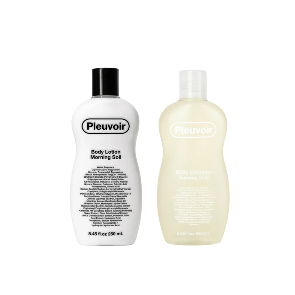 Pleuvoir Mix & Match Body Care Set – Lotion & Cleanser Duo (Choose any 2)