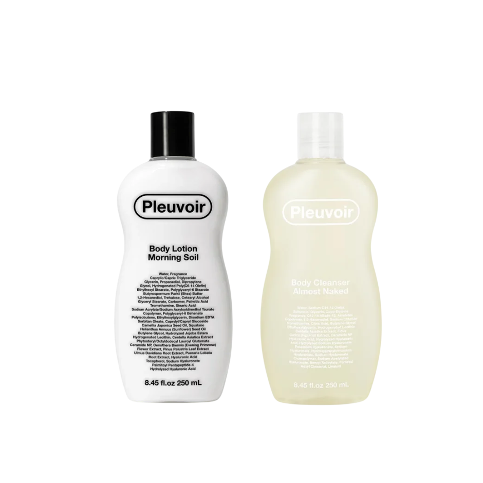 Pleuvoir Mix & Match Body Care Set – Lotion & Cleanser Duo (Choose any 2)
