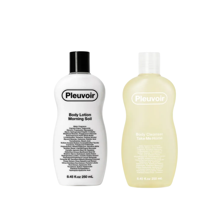 Pleuvoir Mix & Match Body Care Set – Lotion & Cleanser Duo (Choose any 2)