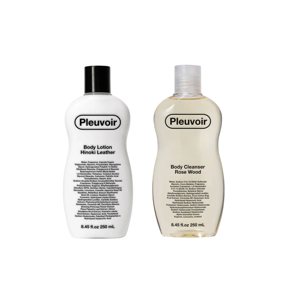 Pleuvoir Mix & Match Body Care Set – Lotion & Cleanser Duo (Choose any 2)