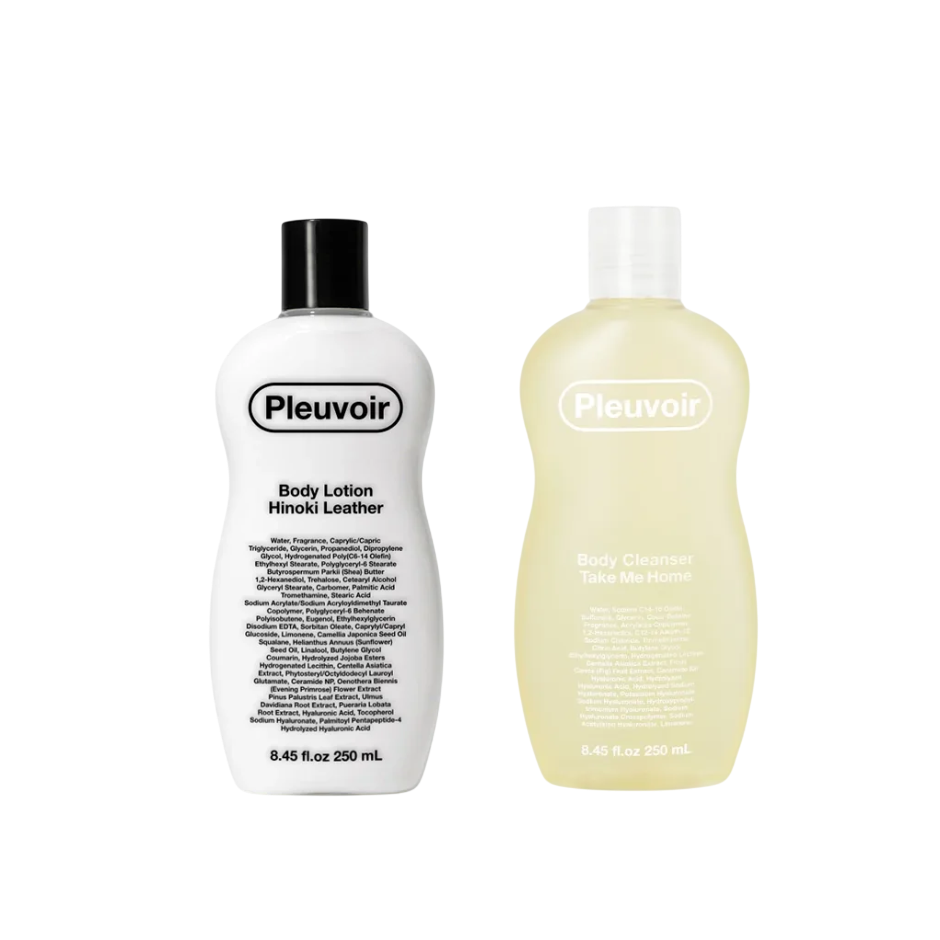 Pleuvoir Mix & Match Body Care Set – Lotion & Cleanser Duo (Choose any 2)