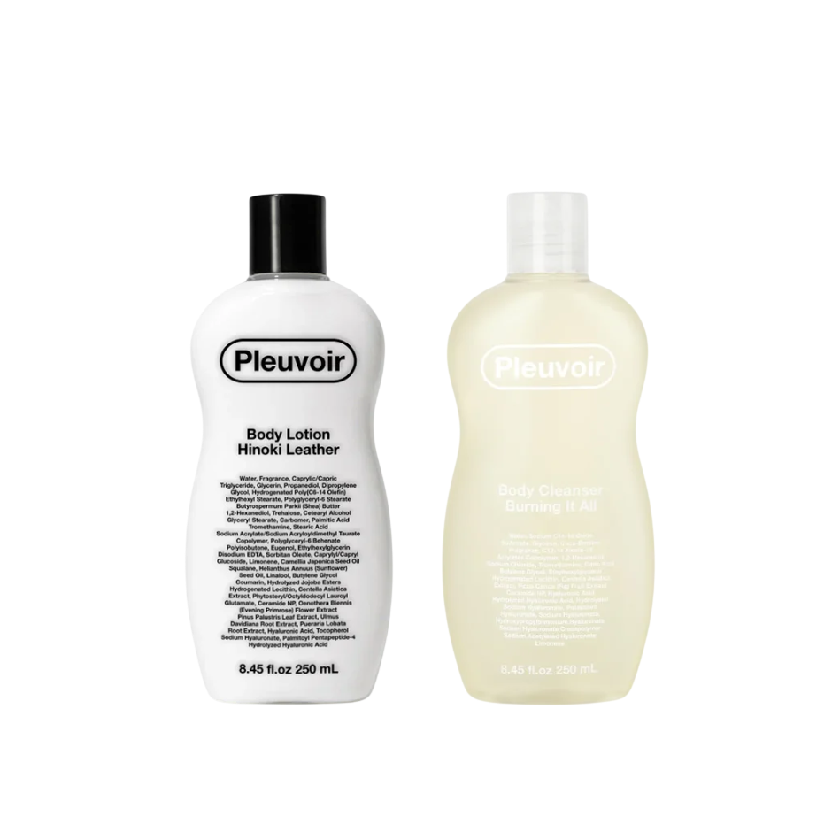 Pleuvoir Mix & Match Body Care Set – Lotion & Cleanser Duo (Choose any 2)