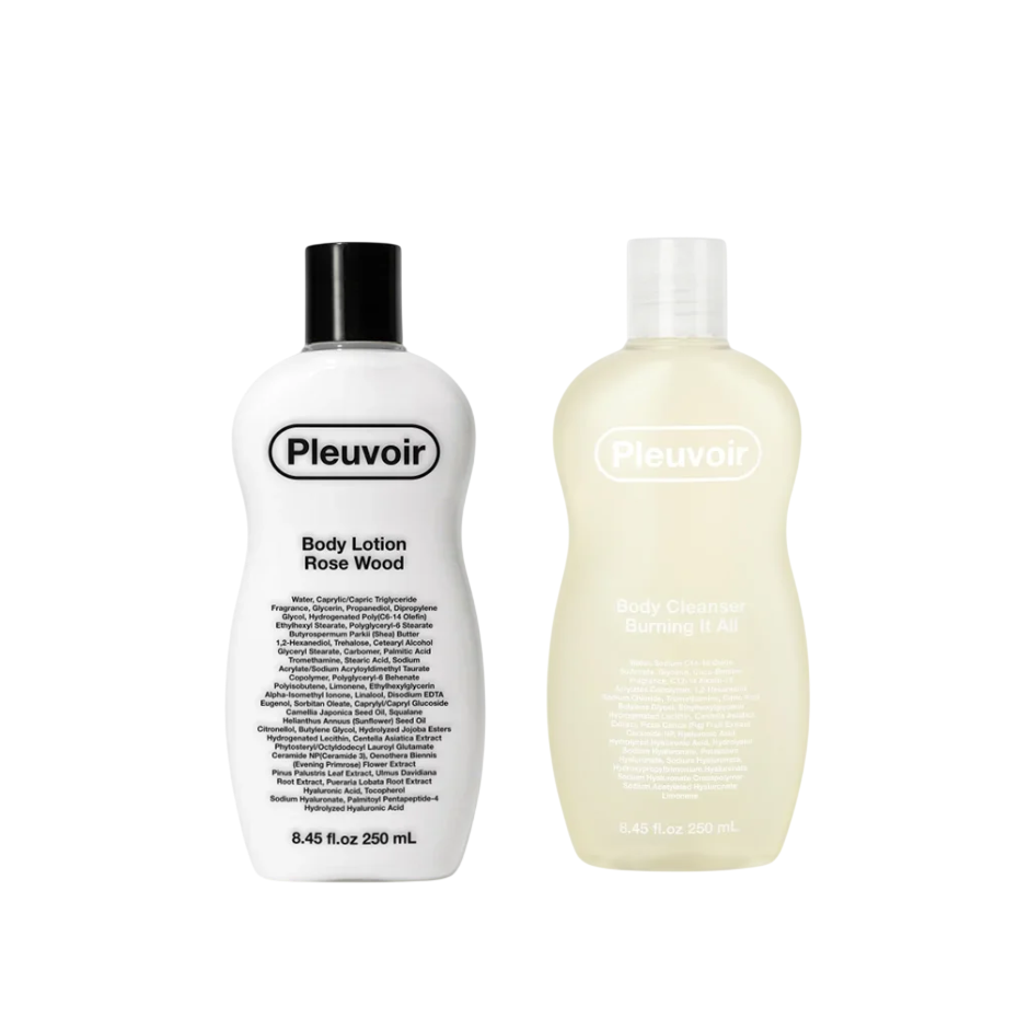 Pleuvoir Mix & Match Body Care Set – Lotion & Cleanser Duo (Choose any 2)