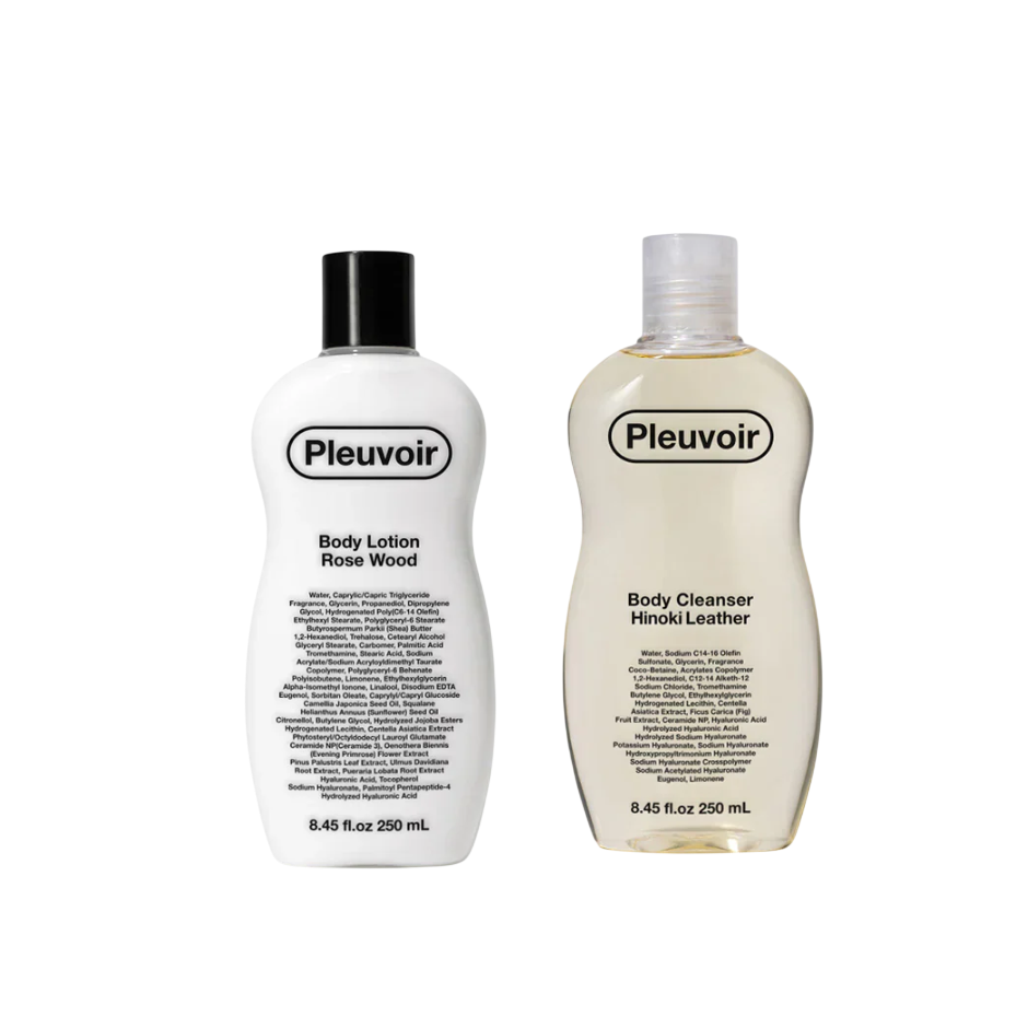 Pleuvoir Mix & Match Body Care Set – Lotion & Cleanser Duo (Choose any 2)