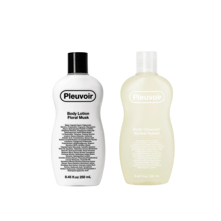Pleuvoir Mix & Match Body Care Set – Lotion & Cleanser Duo (Choose any 2)