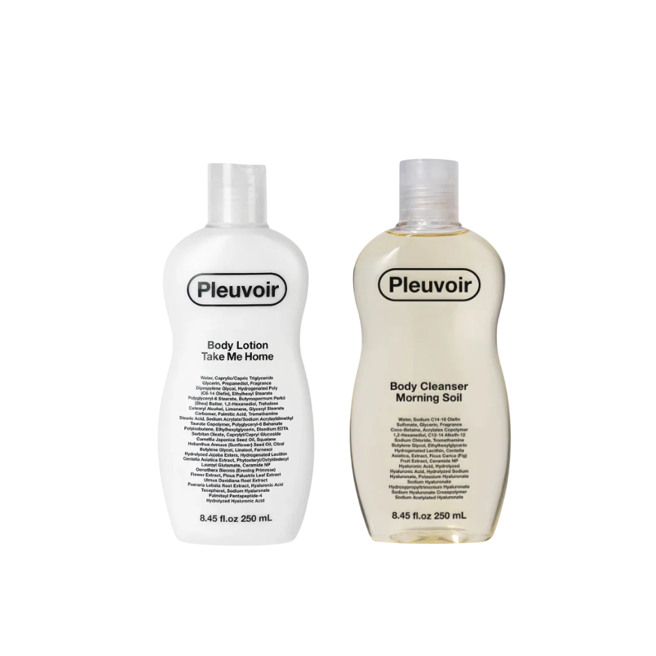 Pleuvoir Mix & Match Body Care Set – Lotion & Cleanser Duo (Choose any 2)